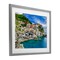 Stupell Industries Townscape By The Sea Framed Print Under Glass, design by LSR Creative Studio